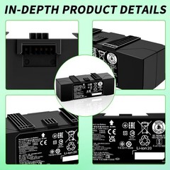 Lcenerga 6000Mah Abl-F For Irobot Battery Replacement For Irobot Roomba J7 J7