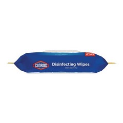 Clorox 31404 8″ x 7″ 1-Ply Disinfecting Wipes – Lemon Scent White (6/CT) New