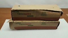 Horizon Industries TechWipes 3-ply Tissues-1709/7052–90 Dispenser Box-LOT OF 2