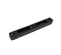 4 Pack 16″x2″x2″ Rectangular Rubber Dock Bumper with 3 Holes Impact Resistant