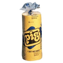 Pig Sorbent Roll, 13 gal, 24 in x 75 ft, , Yellow, Polypropylene MAT607-635 Pig