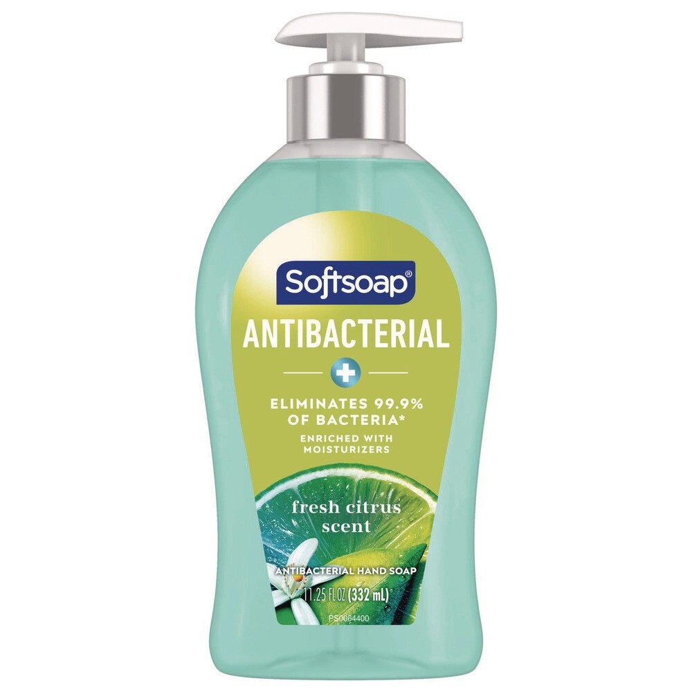 Softsoap 44572EA 11.25 oz Pump Bottle Antibacterial Hand Soap – Fresh Citrus New
