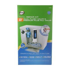 Danco HyrdroRight Water-Saving Toilet Tank Repair Kit with Pack of 1, White