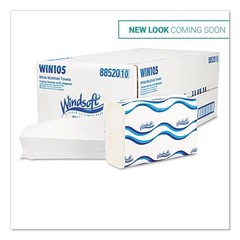 Windsoft 105B 9.25 in. x 9.5 in. 1-Ply Multifold Paper Towel – WT (16 PK/CT) New