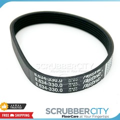 86343300 Left Side Belt Windsor Karcher Upright for iCapsol Mini 8.634-330.0