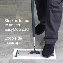 TASKI D7520280 Ultra plus Mop Frame, Commercial Heavy Duty Mop Head, 16-Inch Wid