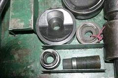 Greenlee Knockout punch set with metal case hydraulic conduit For Parts- READ!!!