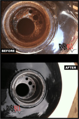 Rust911 Rust Remover MAKES 56-gallons Safe & Powerful, 3.5-gal, FREE SHIPPING