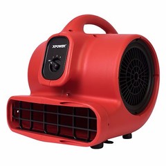 XPOWER P-430 Low 3.8Amp 2000 CFM 3 Speed Air Mover Carpet Dryer Blower Floor Fan