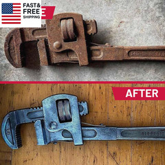 ER012 Heavy Duty – 128 Oz., Rust Remover for Auto Parts, Hardware, Antiques