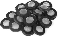 20 Pcs Hose Filter Washers, Garden Gasket 0.75 inches, Black