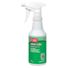 Crc 03220 Chute Lube, Silicone, H2 No Food Contact, 15 Oz Spray Bottle, Yellow