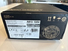 Brand New Open Box 📦 DYSON AIRBLADE V HAND DRYER AB12 Low Voltage Nickel Silver