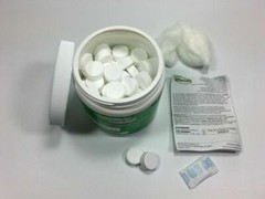 Effersan Disinfectant Tablets, 4 Grams, Bottle Of 100 Tablets