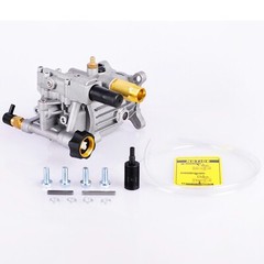 Pressure Washer Pump – Horizontal 3/4″ Shaft – MAX 3000 PSI, 2.5 GPM, Oil Sealed