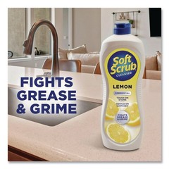 Soft Scrub 15020CT Lemon 36 oz. All Purpose Commercial Cleanser (6/Carton) New