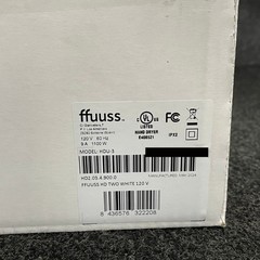 FFUUSS HDU-3 Hand Dryer 120V 60Hz 9A 1100W, White*