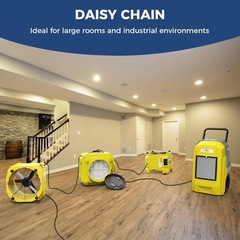 ALORAIR Air Mover 3000 CFM Axial Fan Floor Dryer Stackable Carpet Dryer Blower