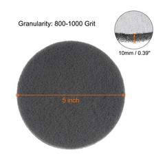 10pcs Drill Power Brush 5 inch Tile Scrubber Scouring Pads 800-1000 Grit