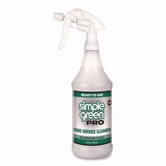 Simple Green 601032 32 oz Ready-To-Use Pro Food Service Cleaner (12/Carton) New