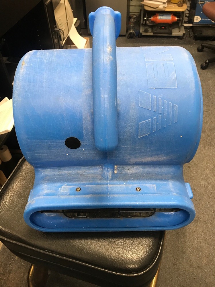 B-Air Floor Fan 1/4 HP Model: VP-25 Air Mover Dryer 3 Speed (GS)
