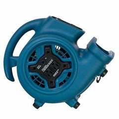 XPOWER P-260AT Mini Scented Air Mover, Carpet Dryer, Utility Fan blowing 800 CFM
