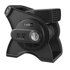 Lasko Portable Utility Fan, 12” 289 CFM Pivoting High Velocity Air Mover Blow…