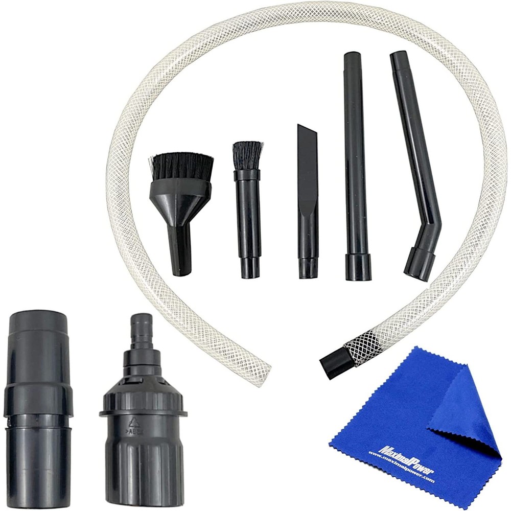 MaximalPower Mini/Micro Vacuum Attachment Kit ONLY, Black/Brown