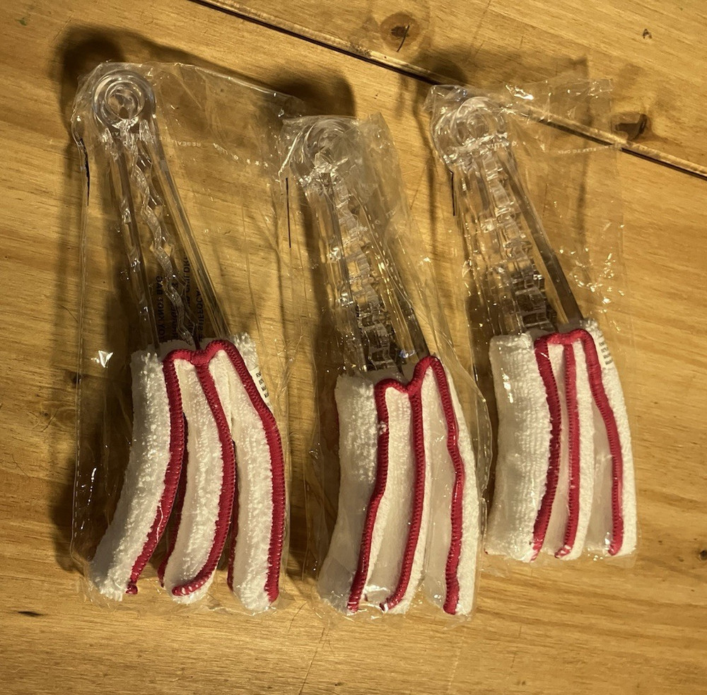 Blind Cleaners, lot of 3, purple and white