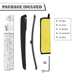 Rear Wiper Arm & Blade Kit,Exact-Fit Replacement for Porsche Cayenne 2018-202…
