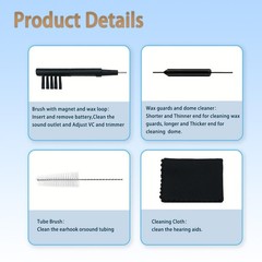 QuickGuard 10962504 Filters for Selected Signia and Connexx Hearing Gray