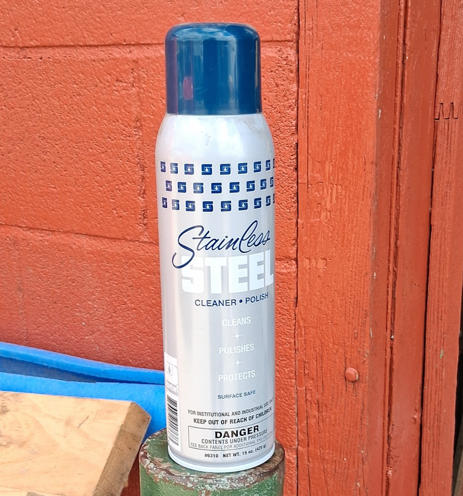 G Stainless Steel Cleaner + Polish Aerosol, Unscented 10.5-15 oz MPN 6310
