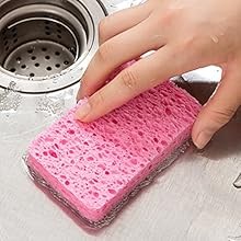 12-Count Kitchen Spons- pred Cellulose Spons