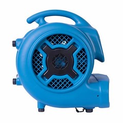 XPOWER P-830 1 HP 3600 CFM Air Mover Commercial Carpet Dryer Floor Fan Blower
