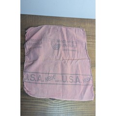 Lot of 7 Used Red Vintage Mechanic Shop Rags Kex Mechanics Laundry Made USA