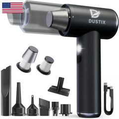 Dustix Cordless Handheld Car Vacuum Cleaner Powerful 20000Pa Triple Gear Mini