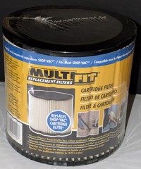 Filter Shop-Vac Wet Dry Utility Vaccum Filter Cartridge VF2007 Multi Fit