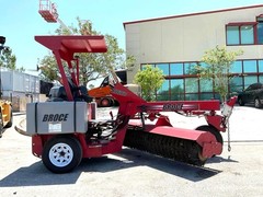 2019 BROCE RIDE ON SWEEPER MODEL BW-260, KUBOTA DIESEL