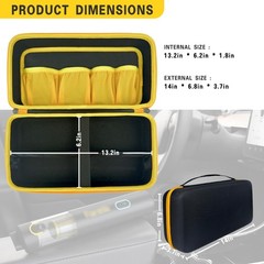 Case for Fanttik Slim V8 Apex/ Mate/for V10 Yellow
