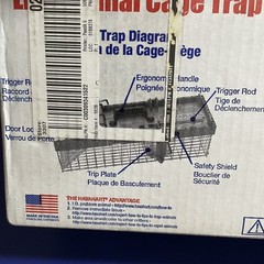 Havahart Small Live Catch Cage Trap 18in Chipmunk Squirrels Weasels Rodents 1026