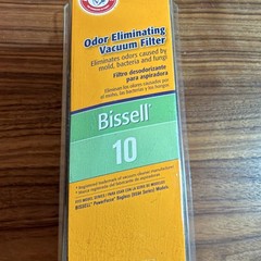 Bissell Model 10-Odor Eliminating Vacuum Filter Set, 6594 series