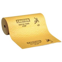 Pig Mat607-635 Sorbent Roll, 13 Gal, 24 In X 75 Ft, Universal, Yellow,