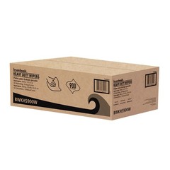 Boardwalk HS900W 12 in. x 13 in. Hydrospun Wipers – WT (50/Bag, 18 Bags/CT) New