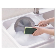 Scotch-Brite HD3 4.5 in. x 2.7 in. 0.6 in. Thick Scrub Sponge – YL/GN (3/PK) New