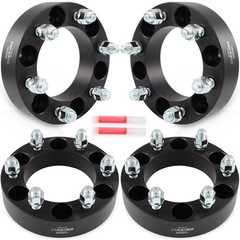 4Pcs 6×5.5 Wheel Spacers 1.5″ 14×1.5 Studs 6Lug 108mm for Escalade ESV Avalanche