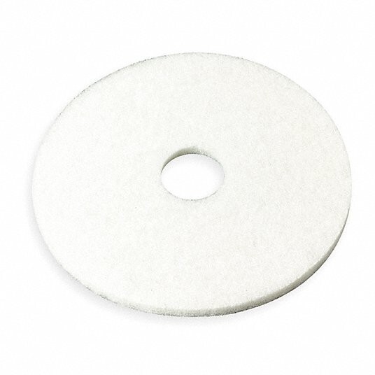 ABILITY ONE 7910-01-501-7027 Polishing Pad, 20 in Floor Pad Size,5 PK