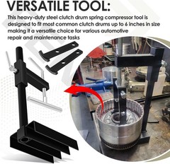 T-0158 Clutch Drum Spring Compressor Transmission Tool Heavy Duty Steel, Fit for