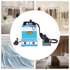 Electric Steam Iron with Boiler for Dry Cleaner Curtain Blue 110V Commercial