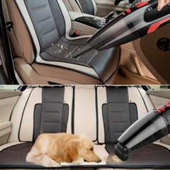 Mini Car Vacuum Cleaner Handheld Cordless Duster Wet&Dry Strong Suction Pet hair