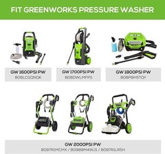 Greenworks 11″ Surface Cleaner Universal Pressure Washer Attachment